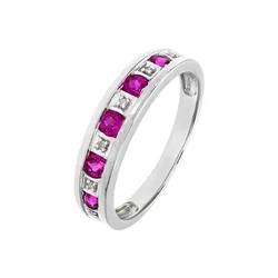 DIAMANT LETERNEL Prstan srebrna