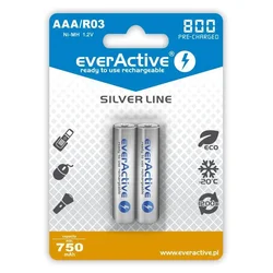 everActive Baterije AAA/R03 everActive Silver Line 800 mAh, 2 kosa
