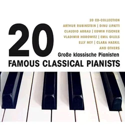20 FAMOUS CLASSICAL PIANISTS 20CD COLL.
