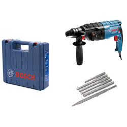 Bosch Elektro-pneumatski čekić GBH 240, SDS-plus + 6-delni set burgija u koferu 0611272102