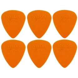 Dunlop 443R 0.67 Nylon Midi Standard 6 Pack