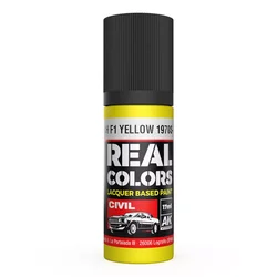 French F1 Yellow 1970s-1980s 17ml.