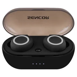 SENCOR Bluetooth slušalice SEP 510BT BK, IP44, TWS, Crne