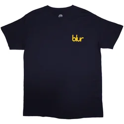 Blur Parklife Back (Back Print Only) Navy Blue M Majica