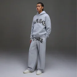 Cropp - Donji deo trenerke s printom - light grey