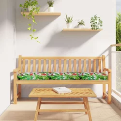 Set jastučića za palete 2 pcs Tropska džungla 200 x 40 x 8 cm