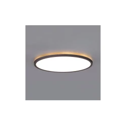 LED plafonsko svetlo za kupatilo NIVERA LED/32W/230V IP54 fi 42 cm crno