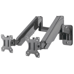 Manhattan 461627 flat panel wall mount 81.3 cm (32) Black