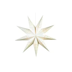 Markslöjd 700320 - Božićna dekoracija SOLVALLA 1xE14/25W/230V bela 75 cm