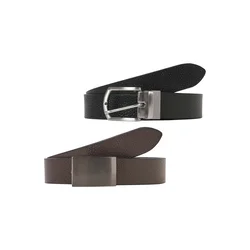 JACK & JONES Pas JACLUIS temno rjava/črna
