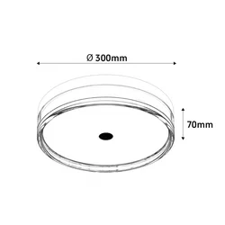LED PLAFONJERA BL300CW 24W 2800K\4000K\6000K BELA