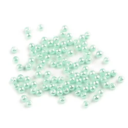 Plastične voščene kroglice / biseri Glance O4 mm - F18 meta (10 g)