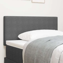 LED glava kreveta Svijetlo siva 80 cm Kordura tekstil