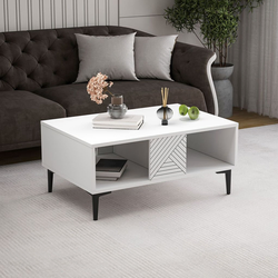 Hanah Home Klub sto Felix, 90x40.6x60 cm, Beli