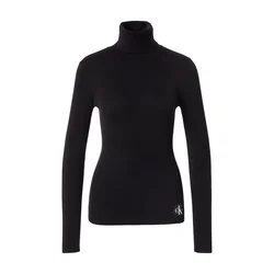 Calvin Klein Jeans Pulover črna/bela