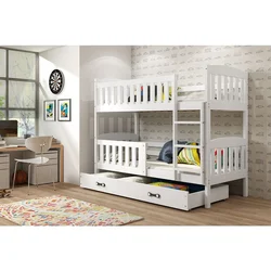 BALOO Krevet na sprat, Dreamy, 190x80, Beli, 8426