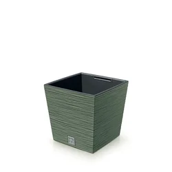Prosperplast Saksija Furu square low s300,Zelena