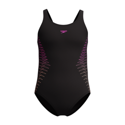 Speedo PLMT MSBK 1PC JF, dječiji kupaći kostim jednodjelni, crna 808324