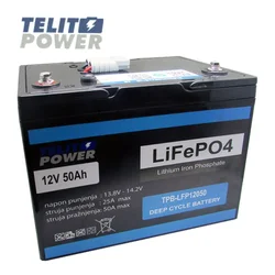 TELIT POWER Akumulator sa Bluetooth konekcijom 12 V 50 Ah TPB-LFP12050 LiFePO4