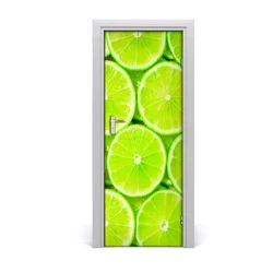 tulup.si Samolepilni tapete na vratih Lime 95x205 cm