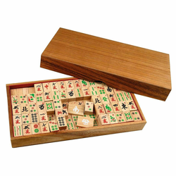 Mah Jongg Wood Arabian Signs