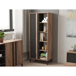 Conceptum Hypnose Polica 70x175x30cm Bež-Antracit