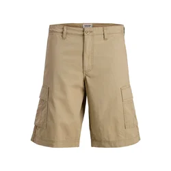 JACK & JONES Kargo hlače JPSTCOLE MATTY  svetlo rjava