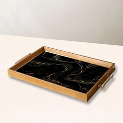 Aberto Design Poslužavnik TPEA10006 50 x 29 x 3.5 cm, Šareni