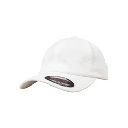 Flexfit Cotton Twill Dad Cap White