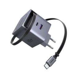 UGREEN 65W GaN Fast Charger with Retractable Cable X615