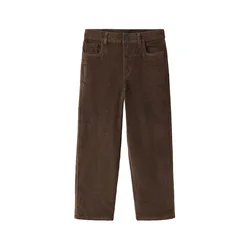 MANGO KIDS Hlače BABIECA rjava