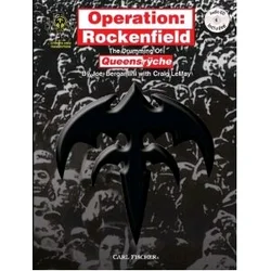 BERGAMINI / LEMAY: OPERATION ROCKENFIELD QUEENSRYCHE NOTE + CD
