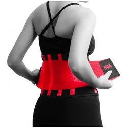 Vadbeni pas MadMax Slimming Belt MFA277 červený M
