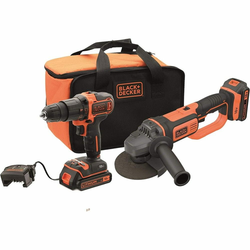 Black&Decker Akumulatorski set alata BCK24D2S-QW
