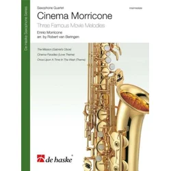 Morricone:CINEMA MORRICONE Saxophone Quartet