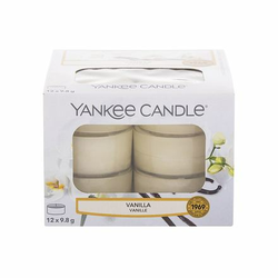 Yankee Candle Aromatične čajne svečke Vanilija 12 x 9,8 g