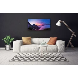 tulup.si Slika na platnu Megla mountain sunrise 100x50 cm