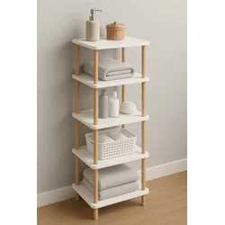 Skye Decor Kupatilski ormarić, Beli