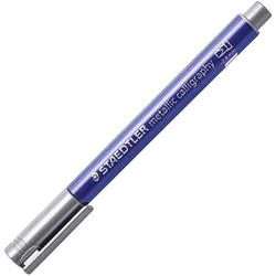 Marker nepermanentni 2,8mm metallic calligraphy staedtler 8325-81 srebrni