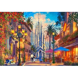 BlueBird - Puzzle Davison: Barcelona - 1 000 kosov