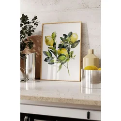 Dekorativna slika u okviru 50 x 70 cm