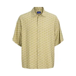 JACK & JONES Srajca zelena/kaki/off-bela