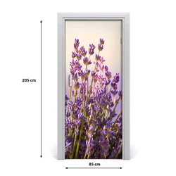 tulup.si Nalepka na vratih Lavender 85x205 cm