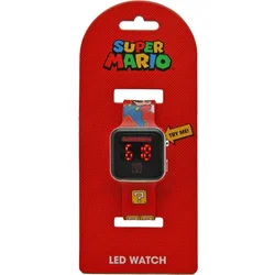 Super Mario Digitalna LED Ročna Ura