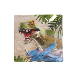 Zabavni prtički DINO 33x33 cm, 20 kosov