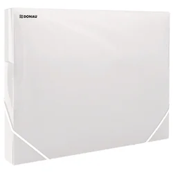 Mapa s gumicom hrbat-30mm a4 pp donau 8545002pl-00 prozirna mat