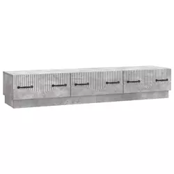 TV ormar Betonska siva 147 x 34,5 x 27 cm Konstruirano drvo