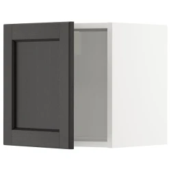 METOD Zidni element, bela/Lerhyttan crno bajcovano, 40x40 cm