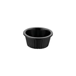 Ramekin bowl, melamine, 5.8cm, Black - Viejo Valle