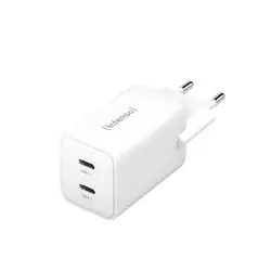 (Intenso) Punjač kućni, brzi, 2 x USB-C, 3A, 40W - Power Adapter W40CC GaN